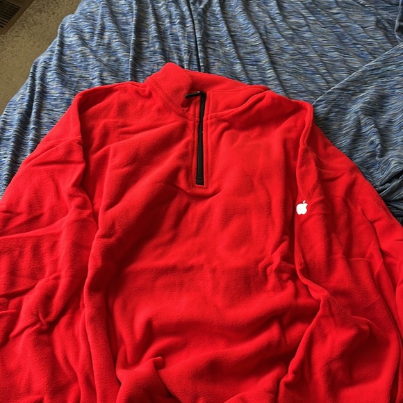 Apple Fleece Pull Over - Picture 2 of 3